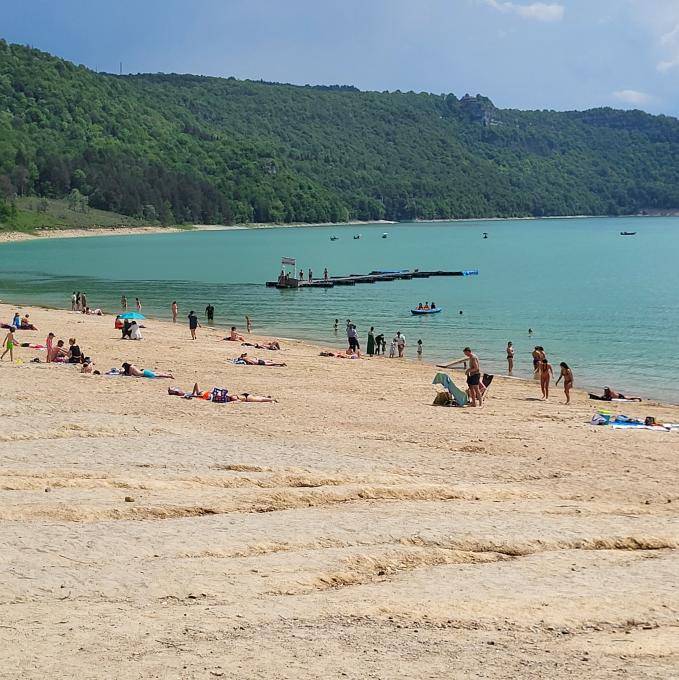 Lac De Vouglans Plage De La Mercantine Pr Sentation Et Avis Des